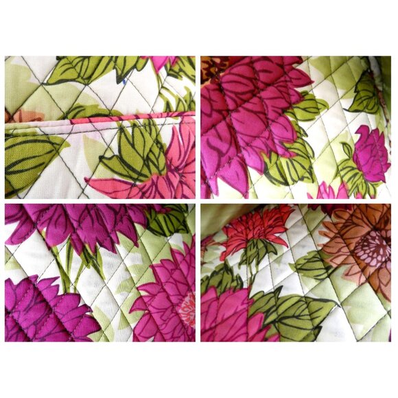 Vera Bradley Hello Dahlia! Large Backpack - Picture 8 of 16